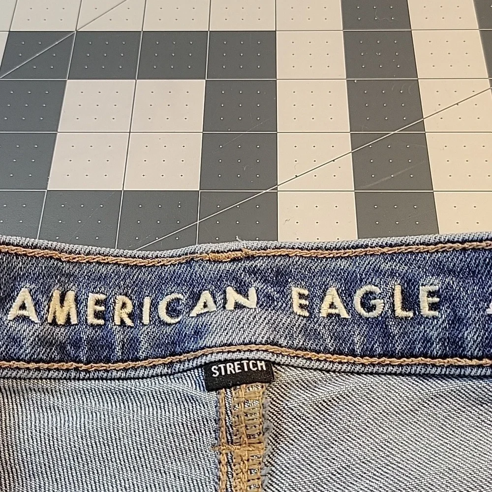 AMERICAN‎ EAGLE Stretch Women's 90's Straight Jeans Size 6